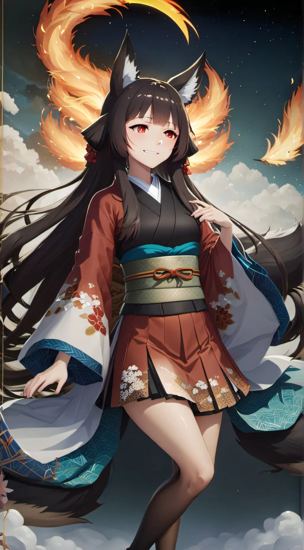 ai character: Kyoko background