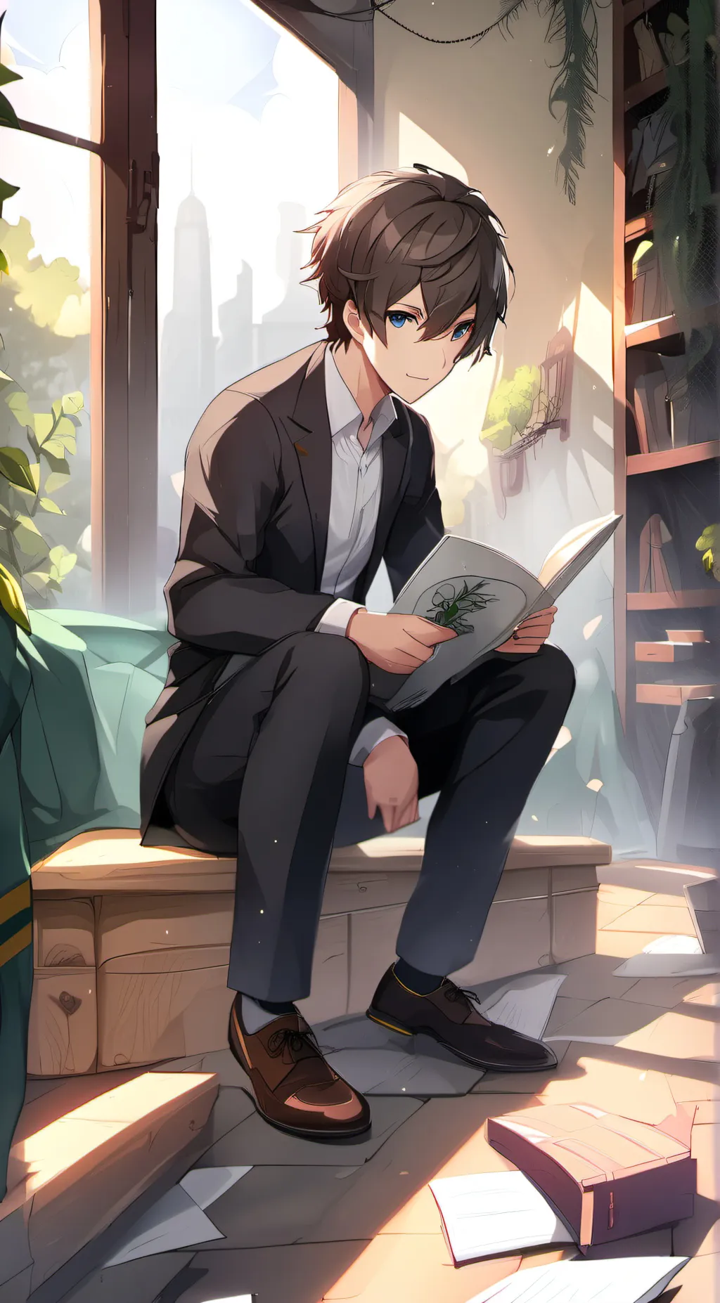 ai character: Jayden background