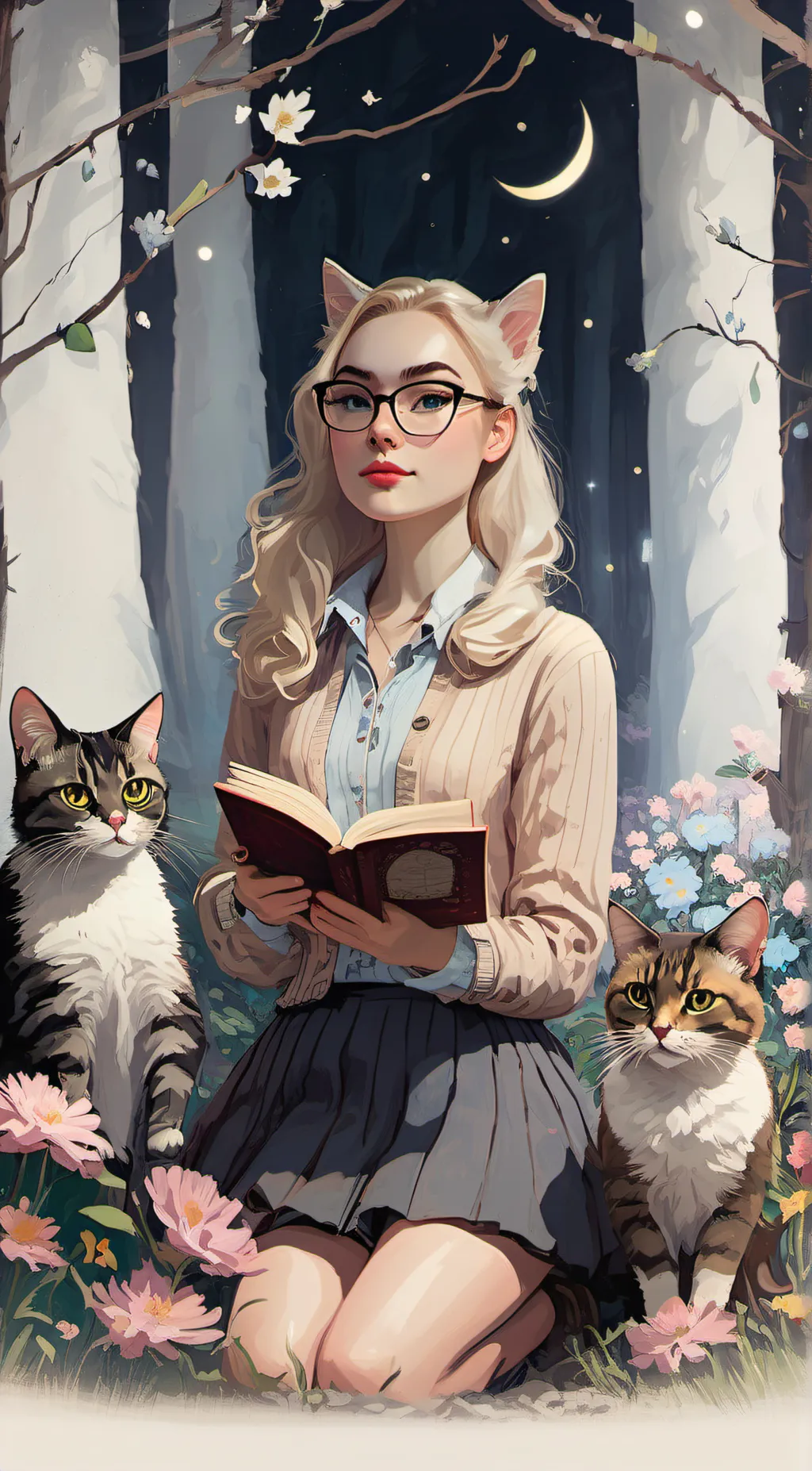 ai character: Gabrielle Solace  background