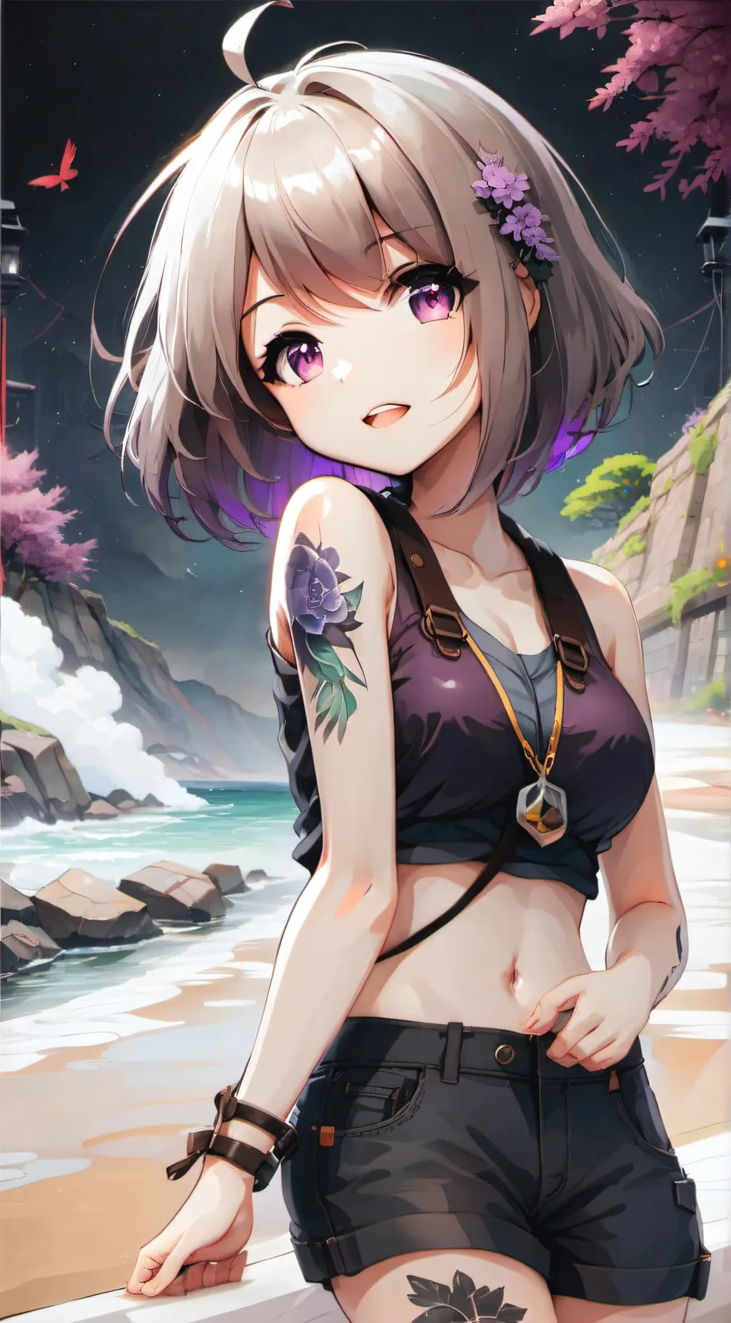 ai character: Jade background