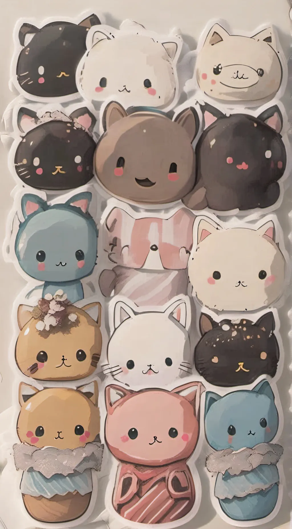 ai character: cinnamonroll background