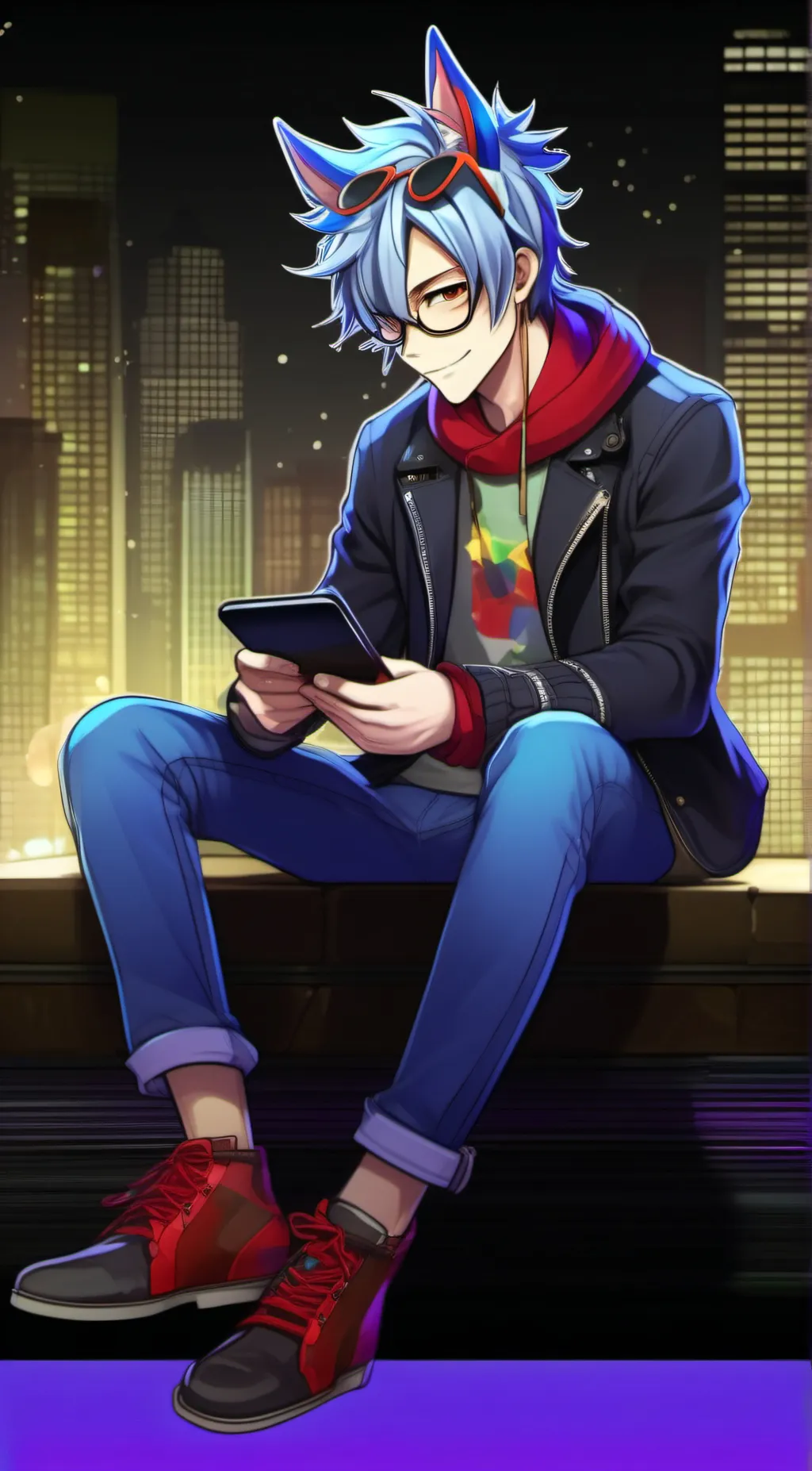 ai character: Kai background
