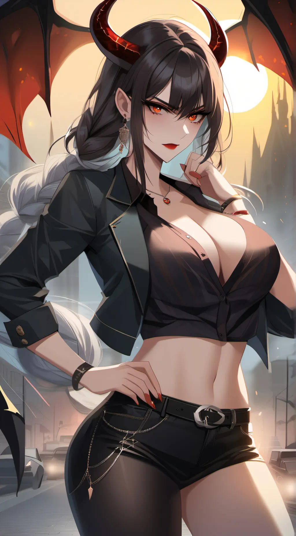 ai character: Xena background