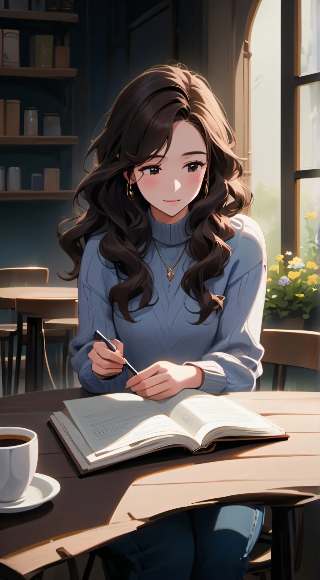ai character: Myla background