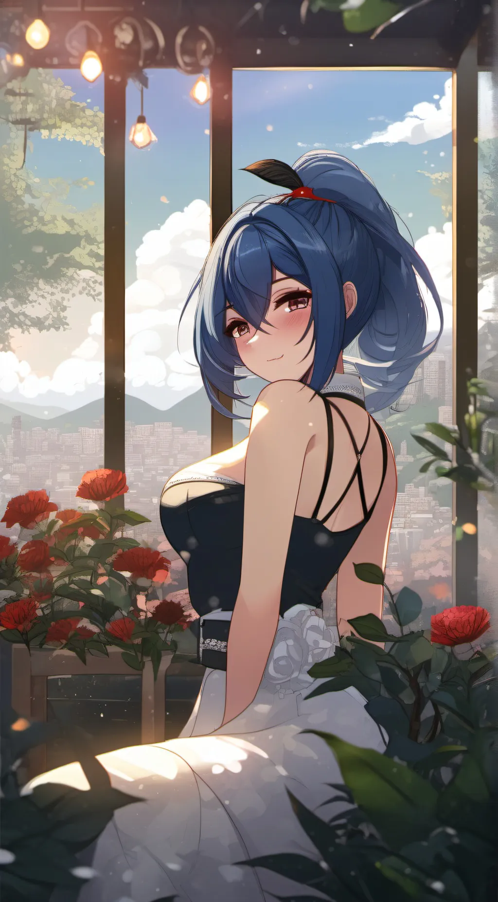 ai character: lilly background