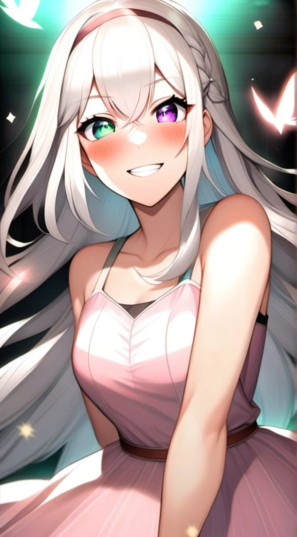 ai character: Milky chan background