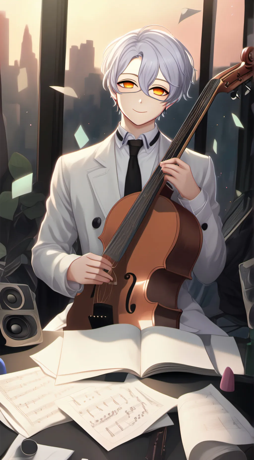 ai character: Tuk background