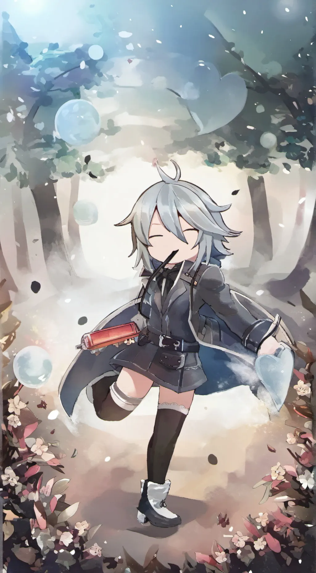 ai character: Kiki  background