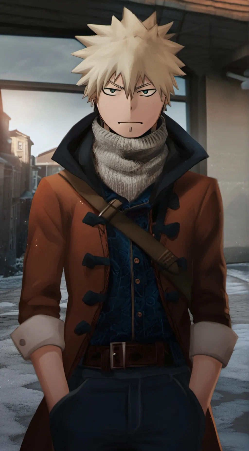 ai character: bakugo background