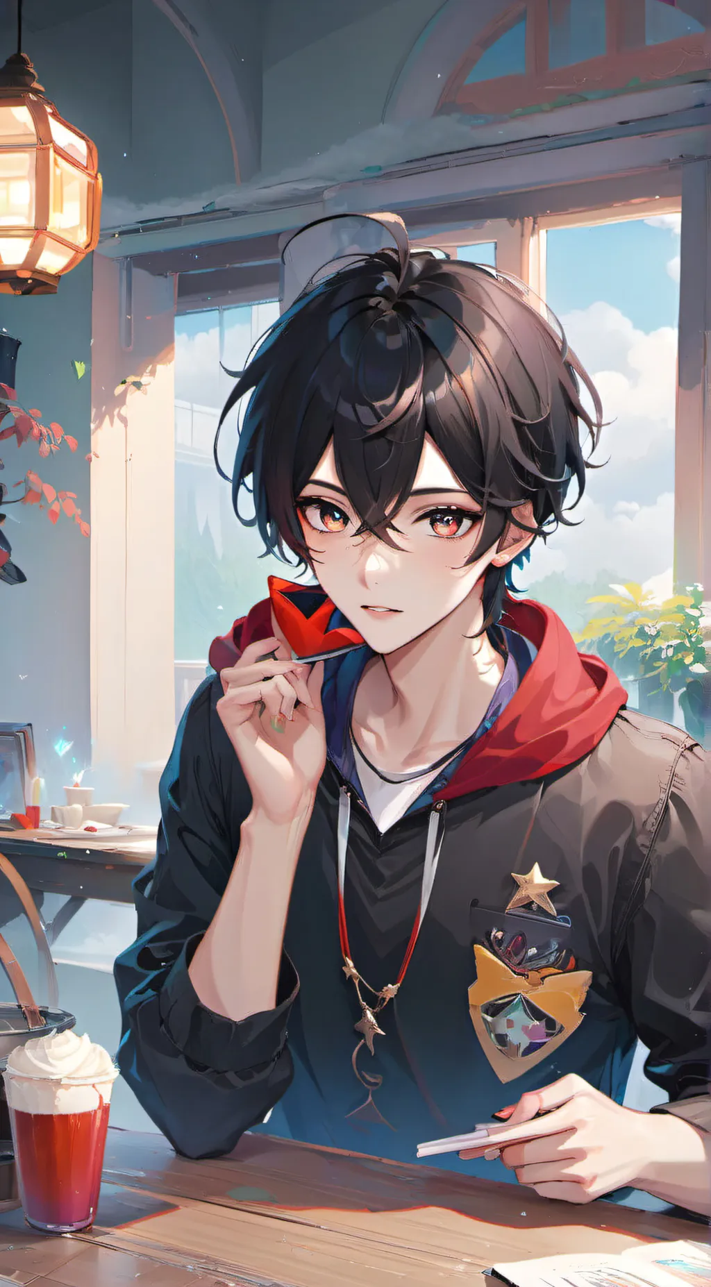 ai character: max background