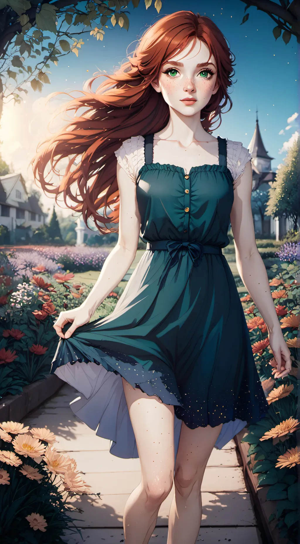 ai character: Clara  background