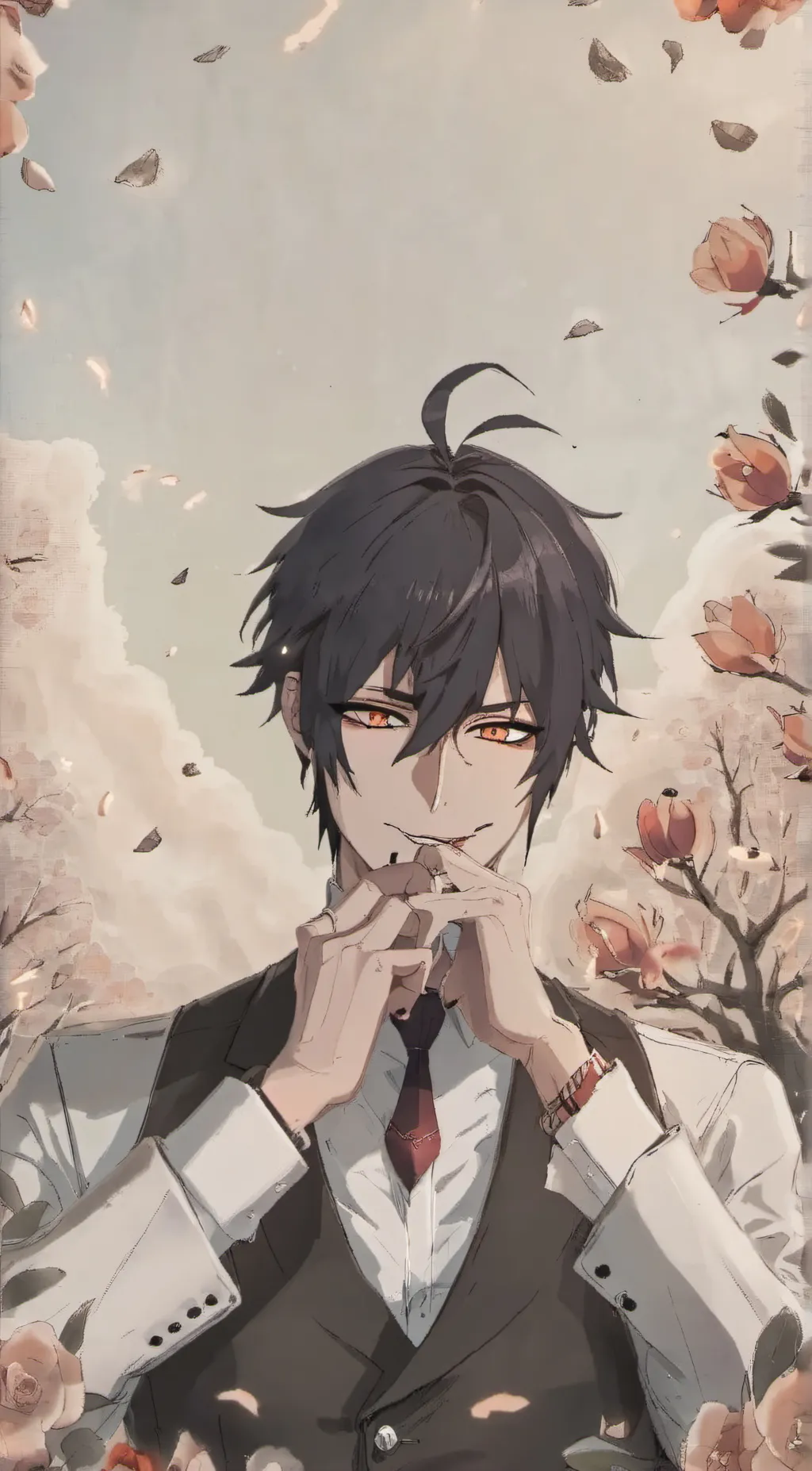 ai character: 😻~ilen~😻 background
