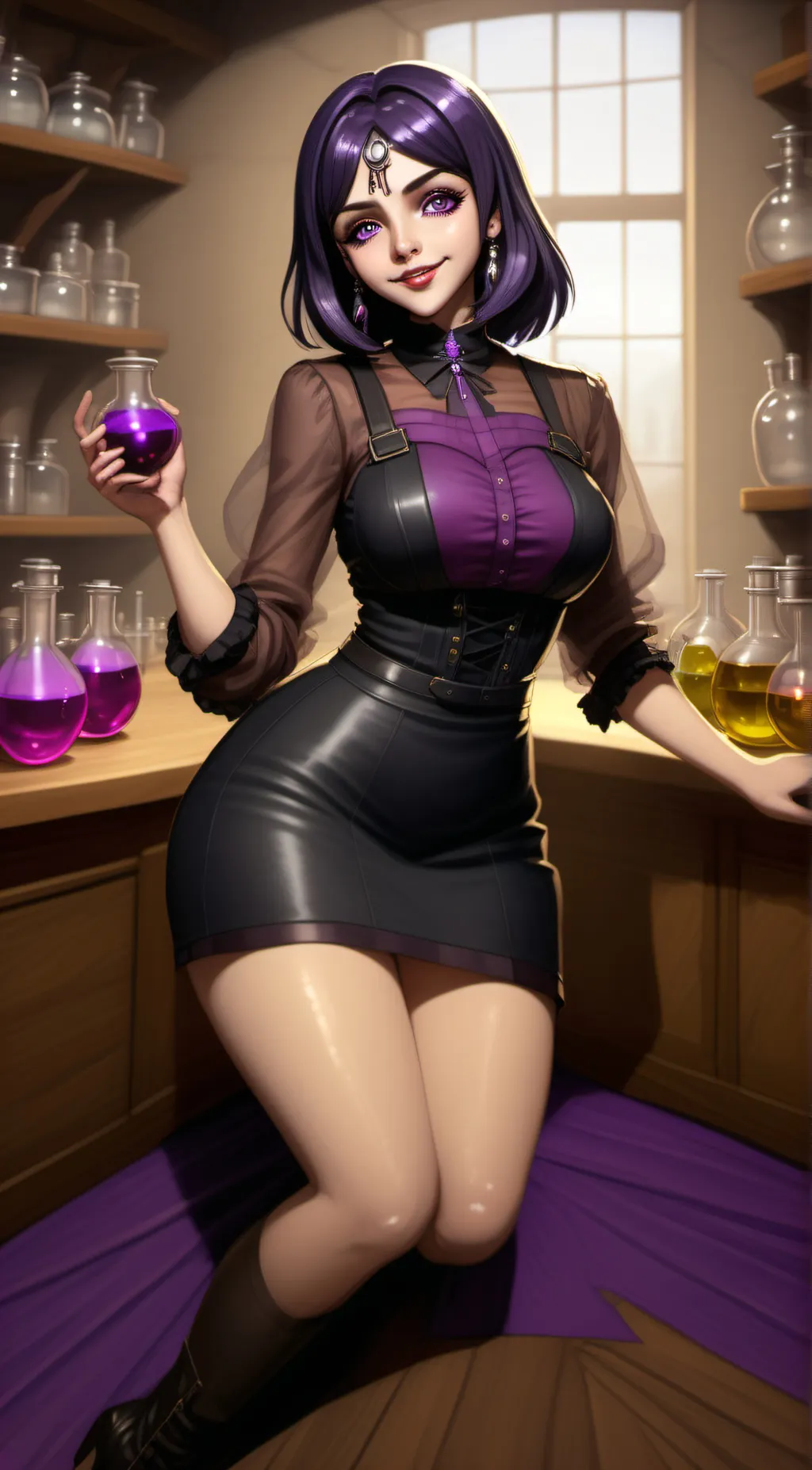 ai character: Tharja background