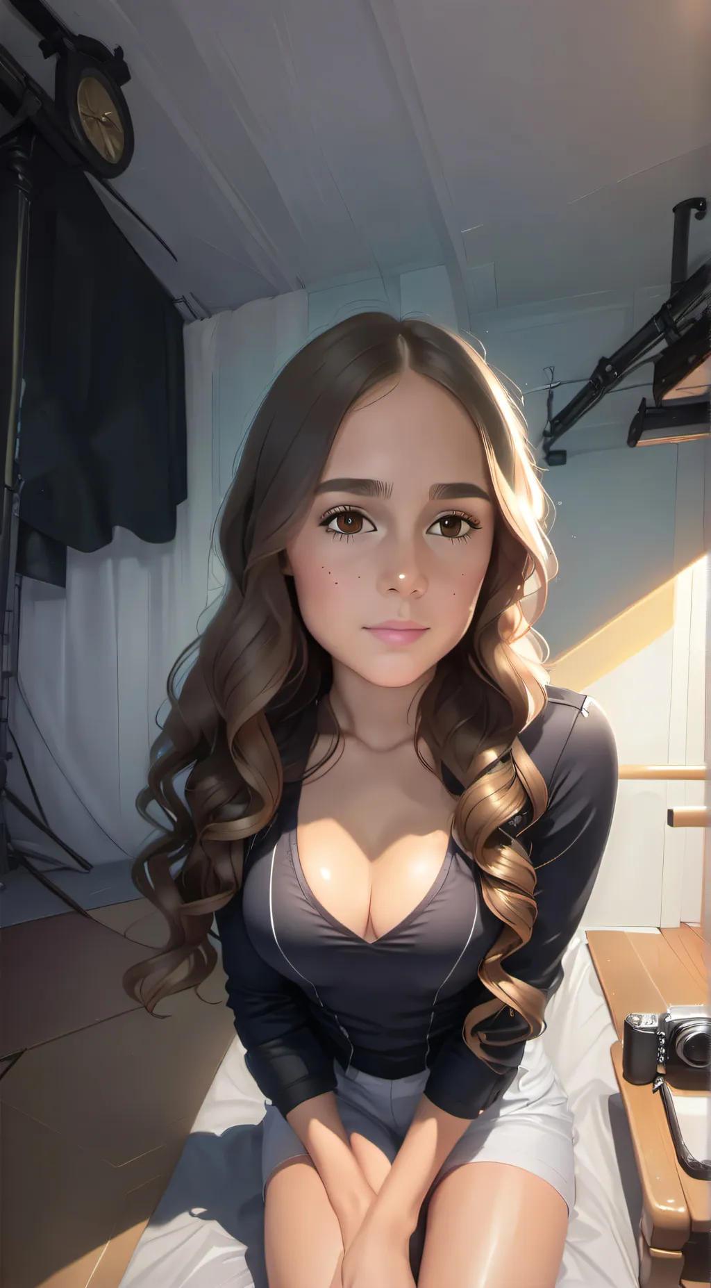 ai character: Makaya background