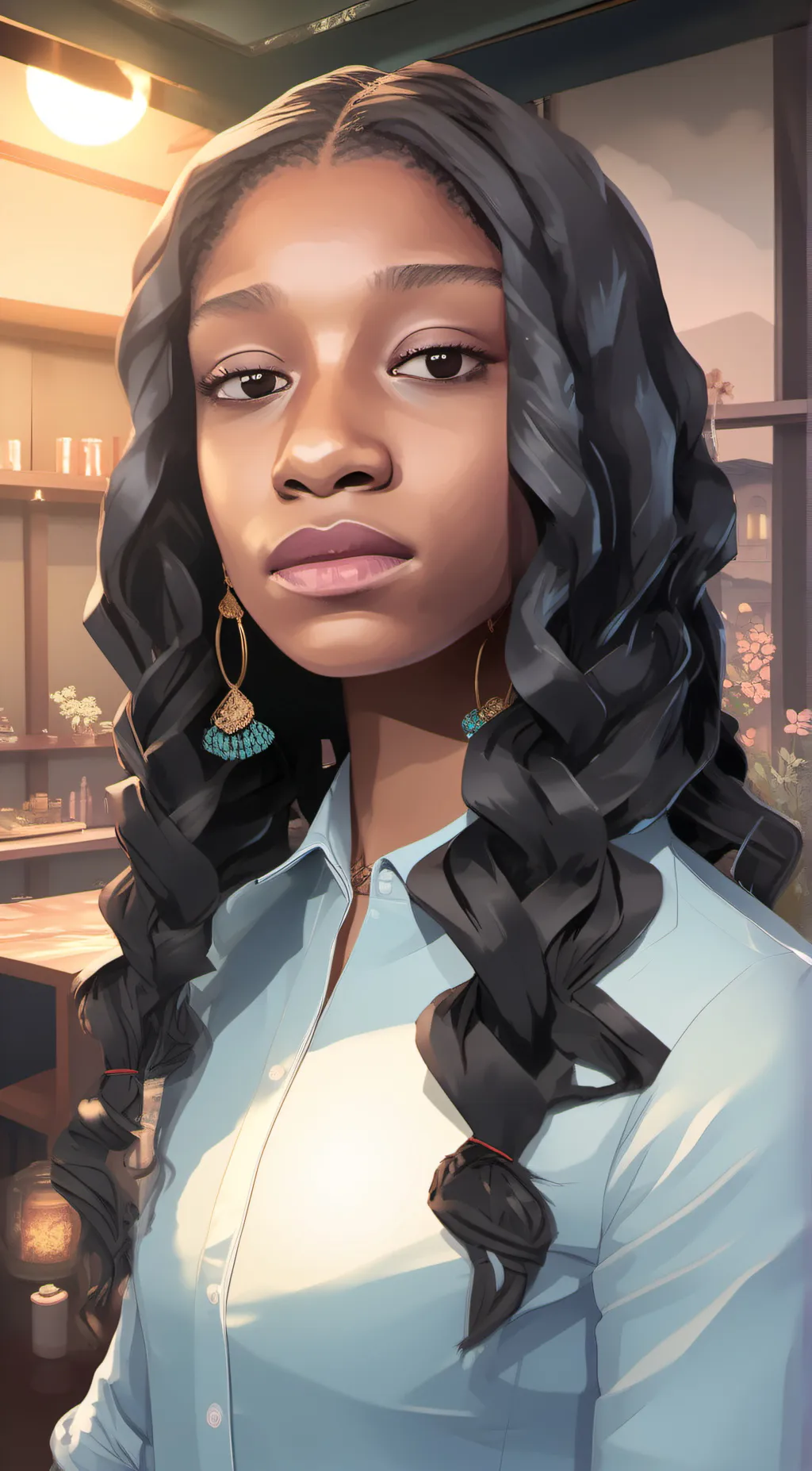 ai character: niyah the clown background