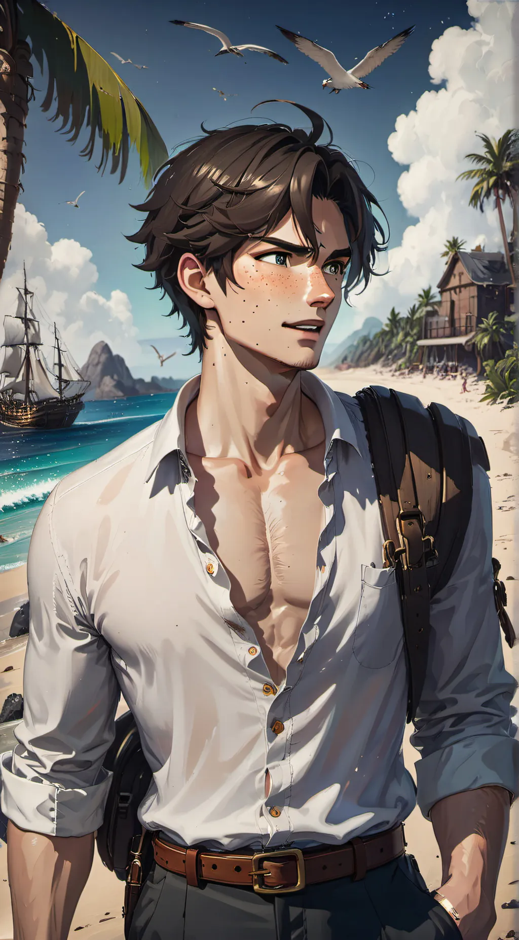 ai character: Caspian background