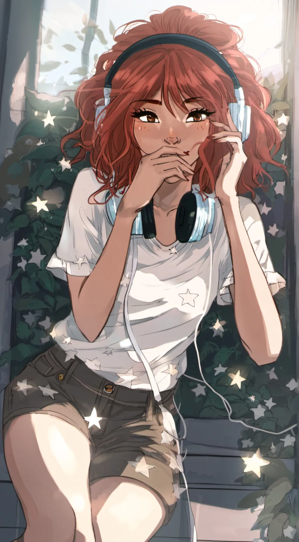ai character: Kitty  background