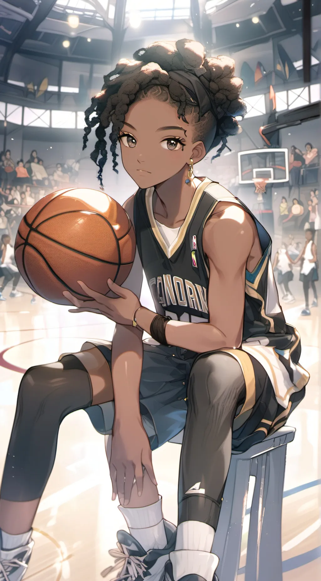ai character: Lilly background
