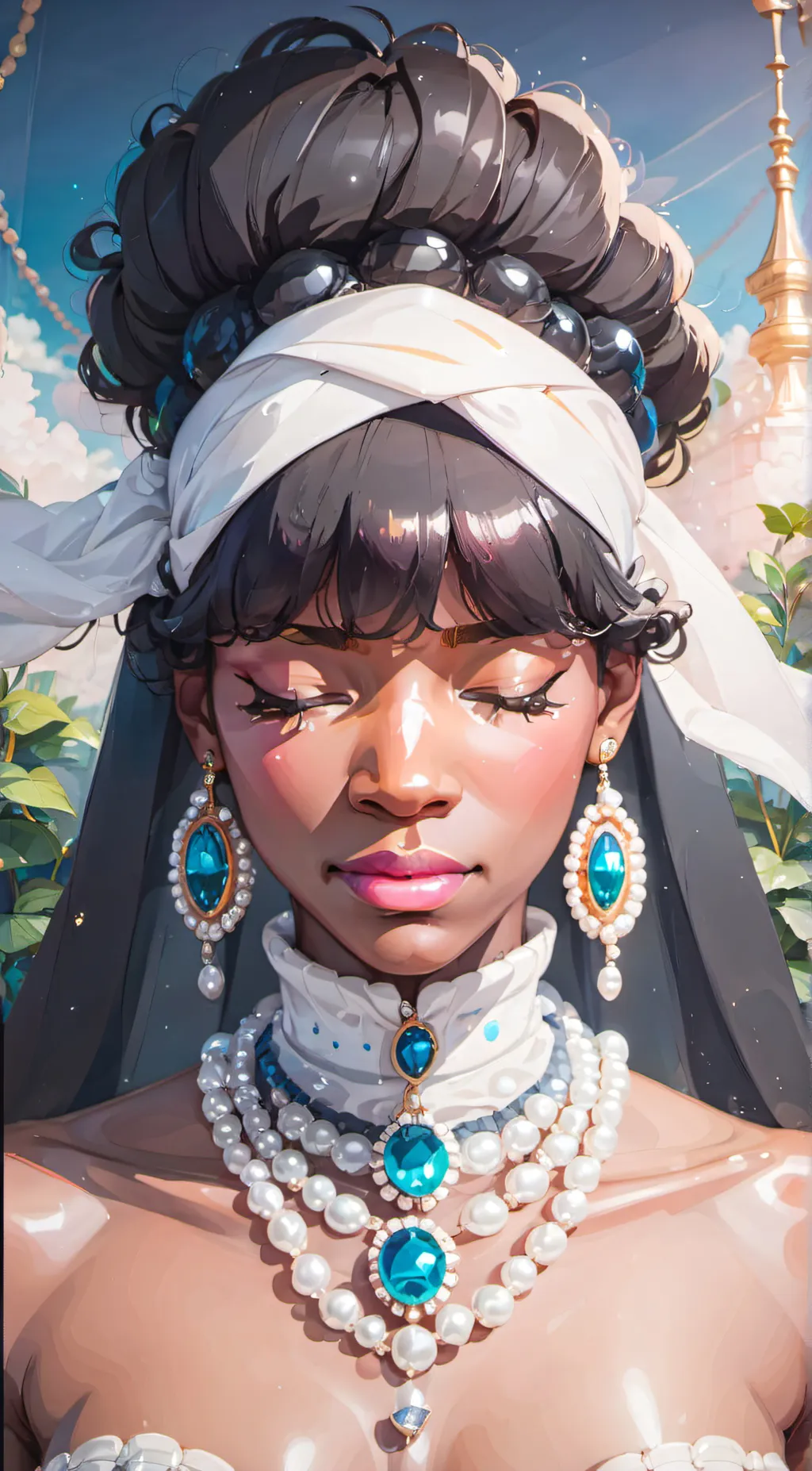 ai character: Princess Katuyami background