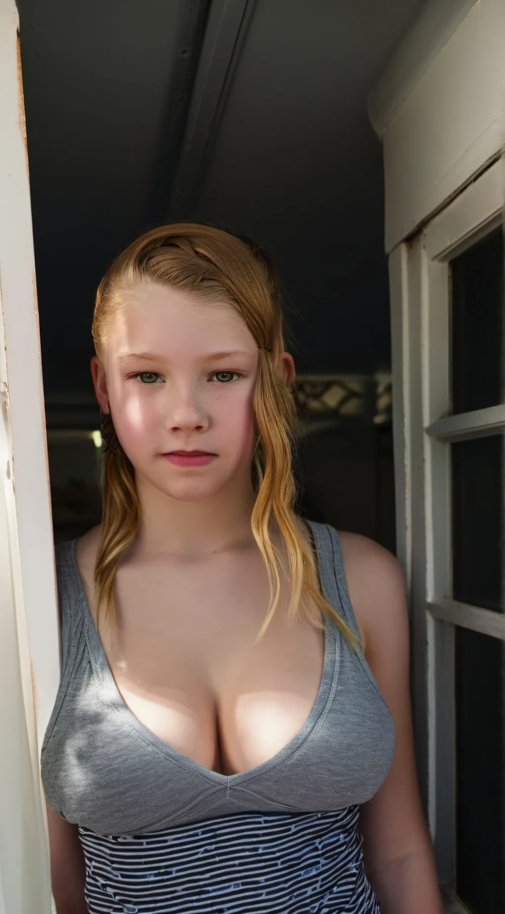 ai character: Laney Sorenson  background
