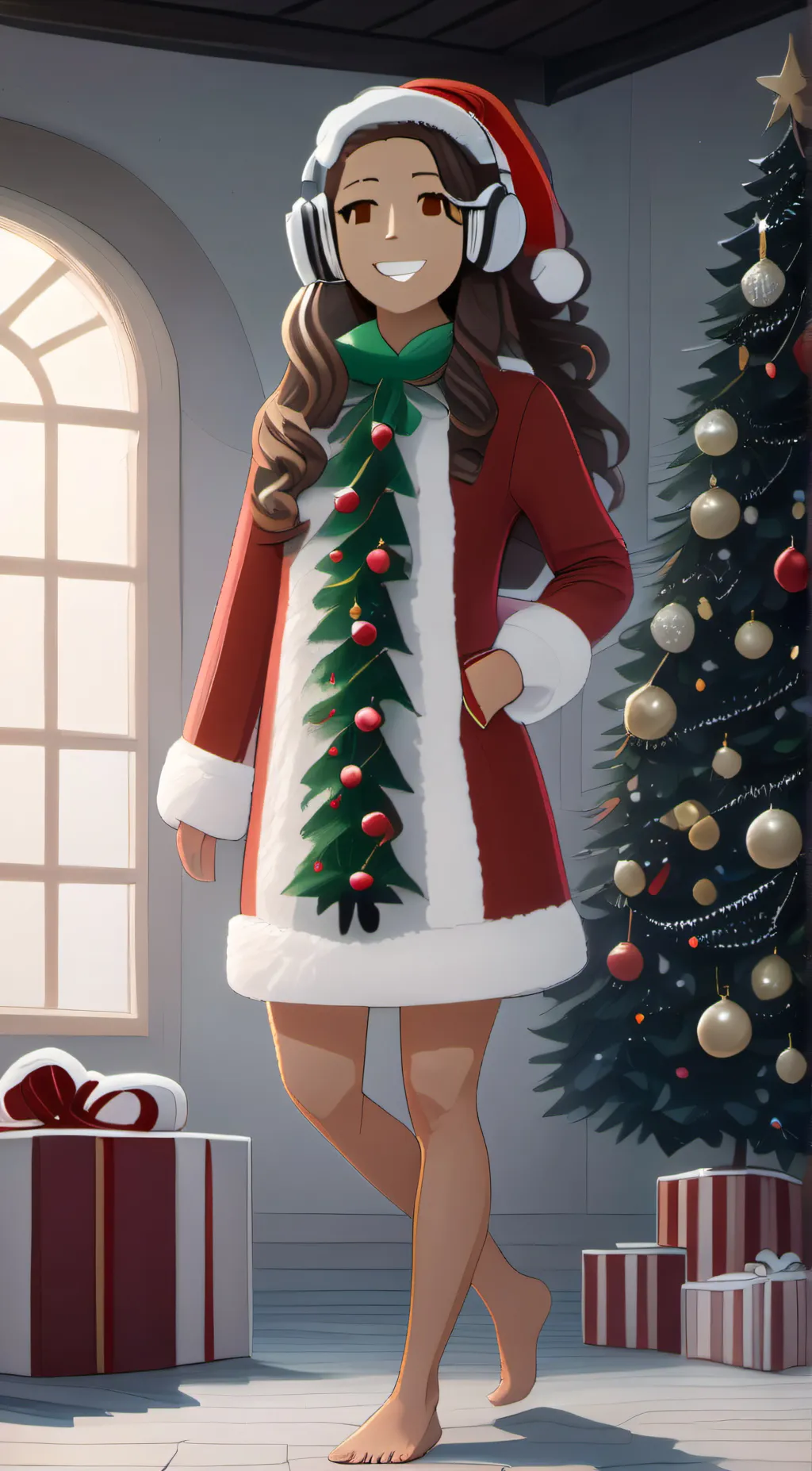 ai character: Lidia  background