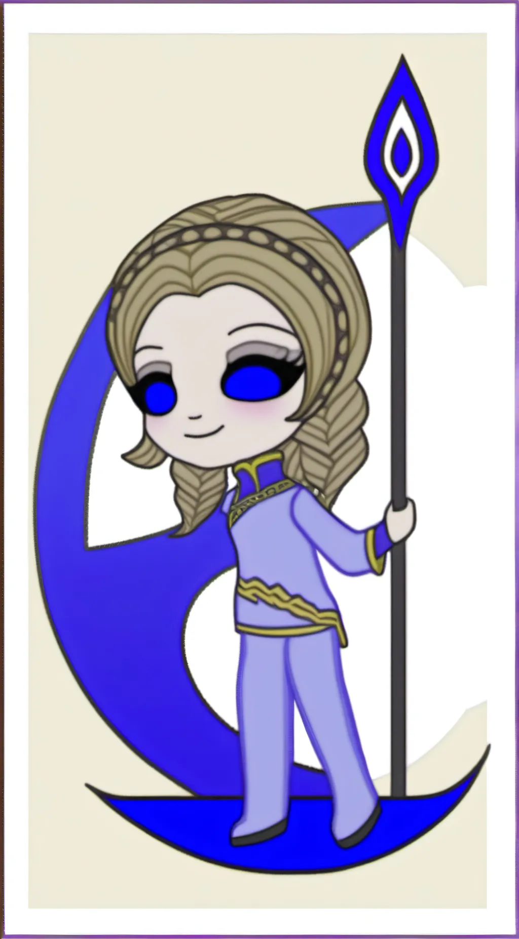 ai character: SR background
