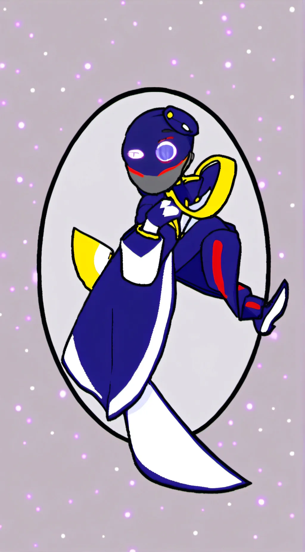 ai character: naughty mrmoon background