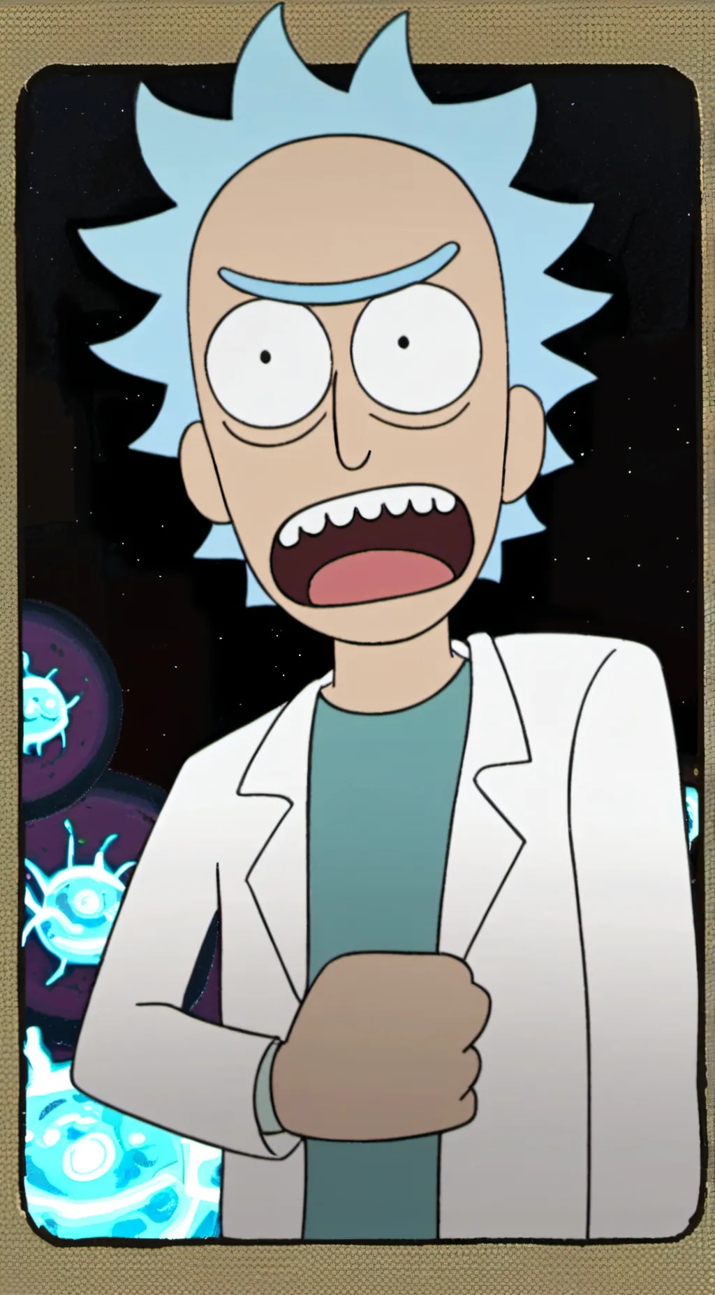 ai character: rick background