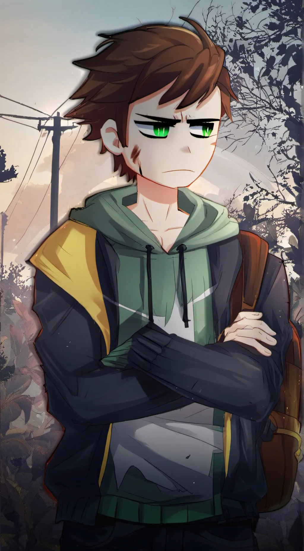 ai character: Tomsworld Edd background