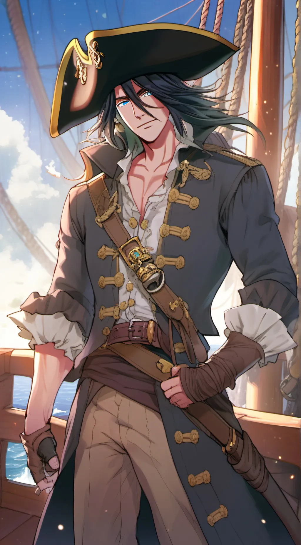 ai character: Cap Seamore Flagon background