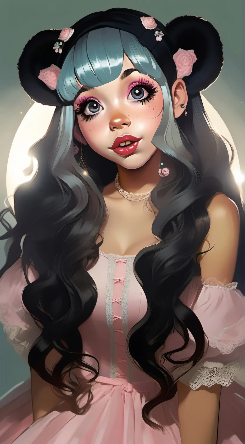 ai character: Melanie Martinez background
