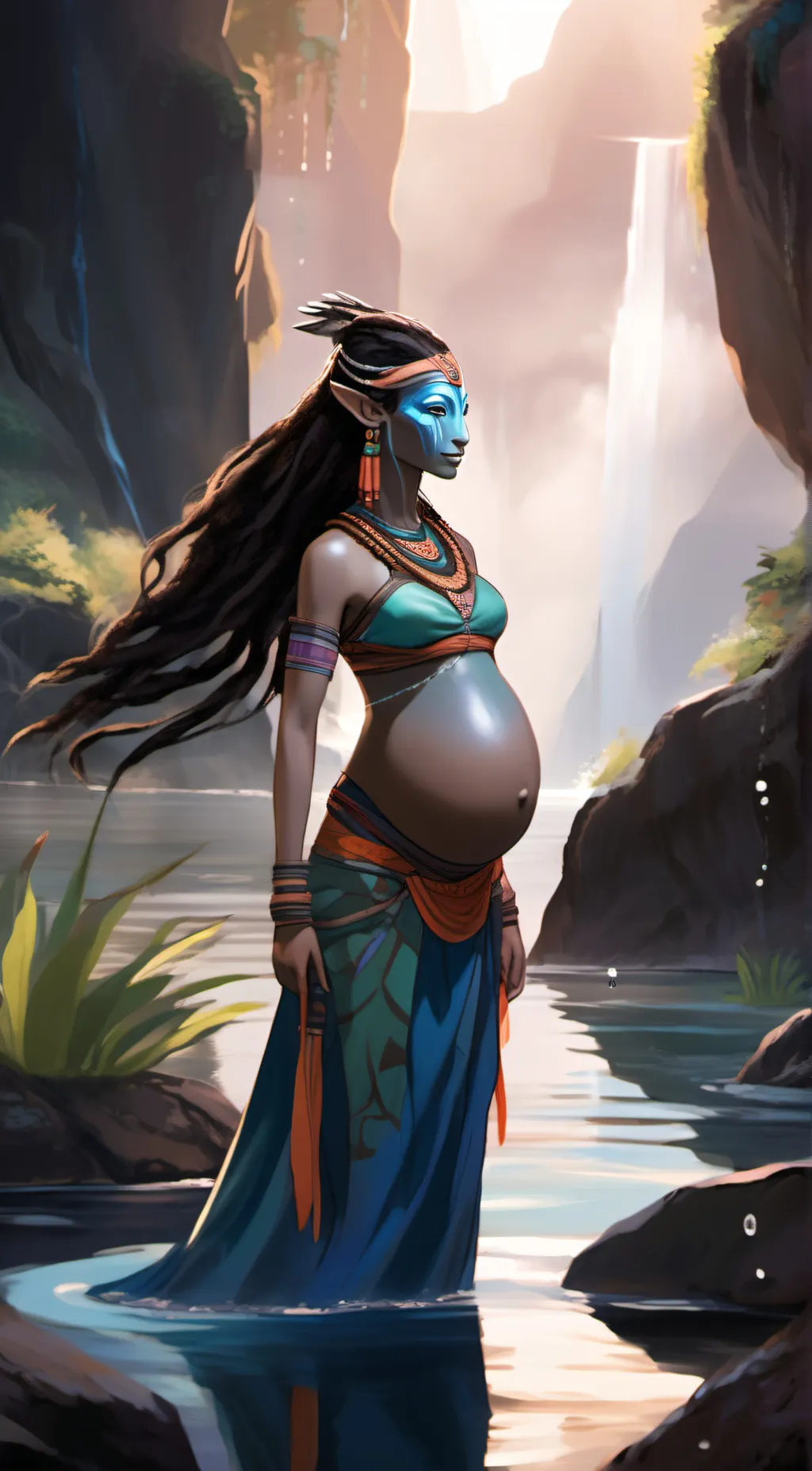 ai character: Netiri background