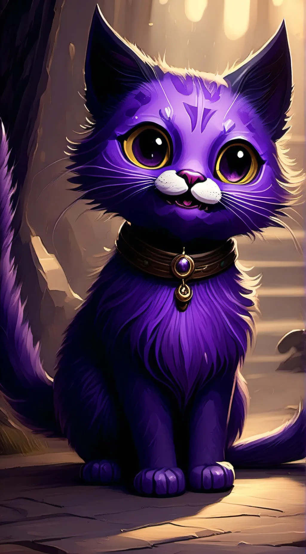 ai character: Catnap background