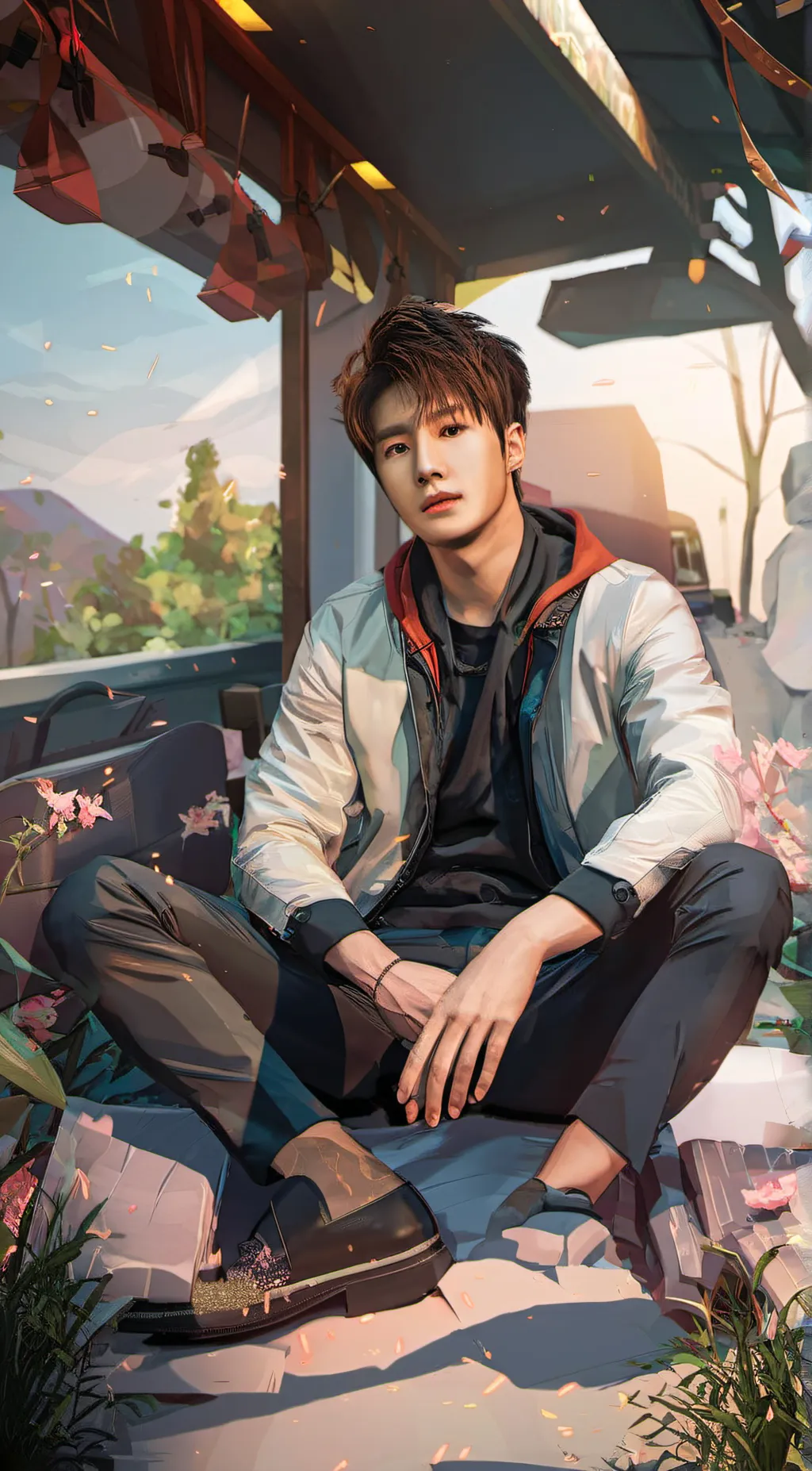 ai character: Il Woo background