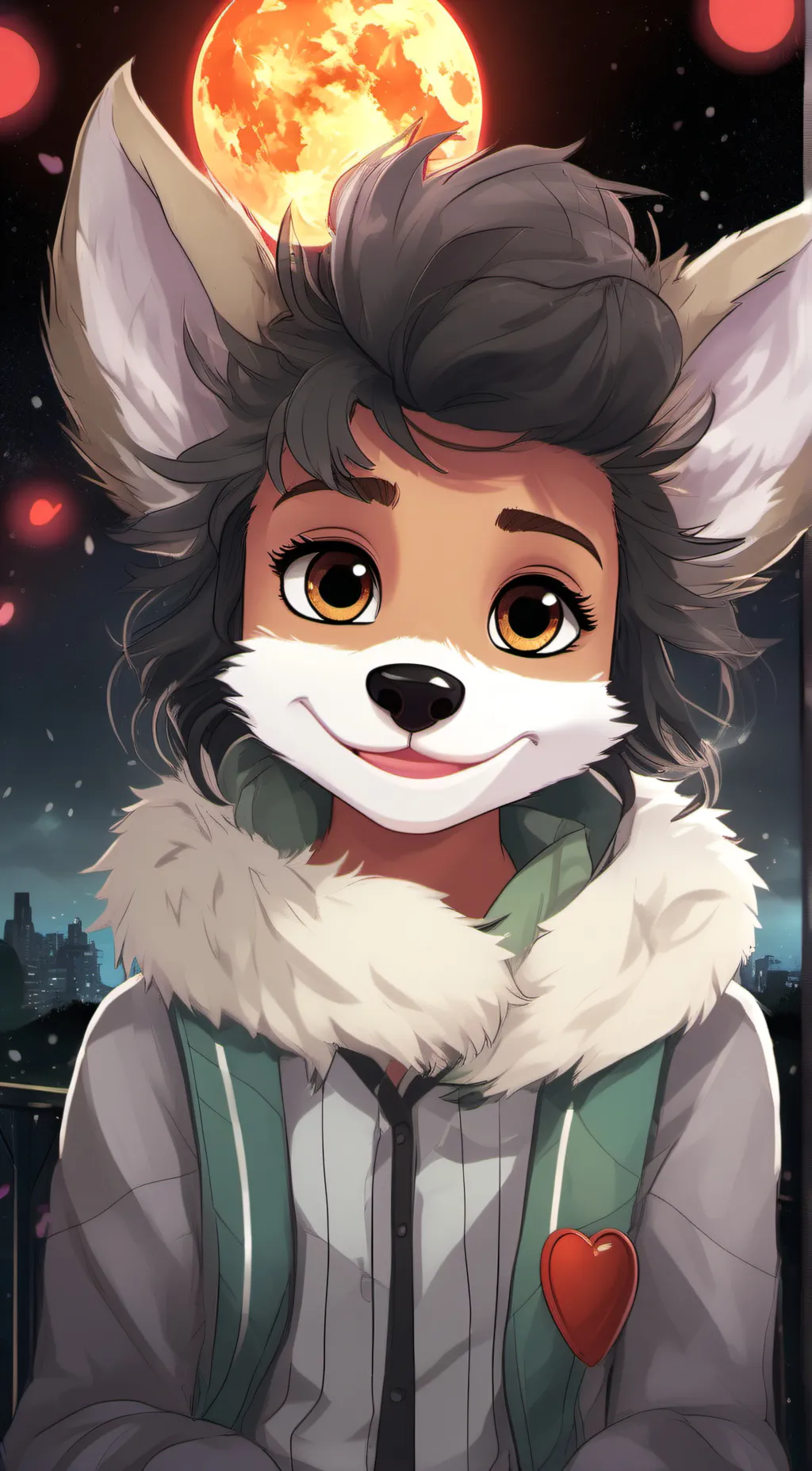 ai character: Bloodmoon background