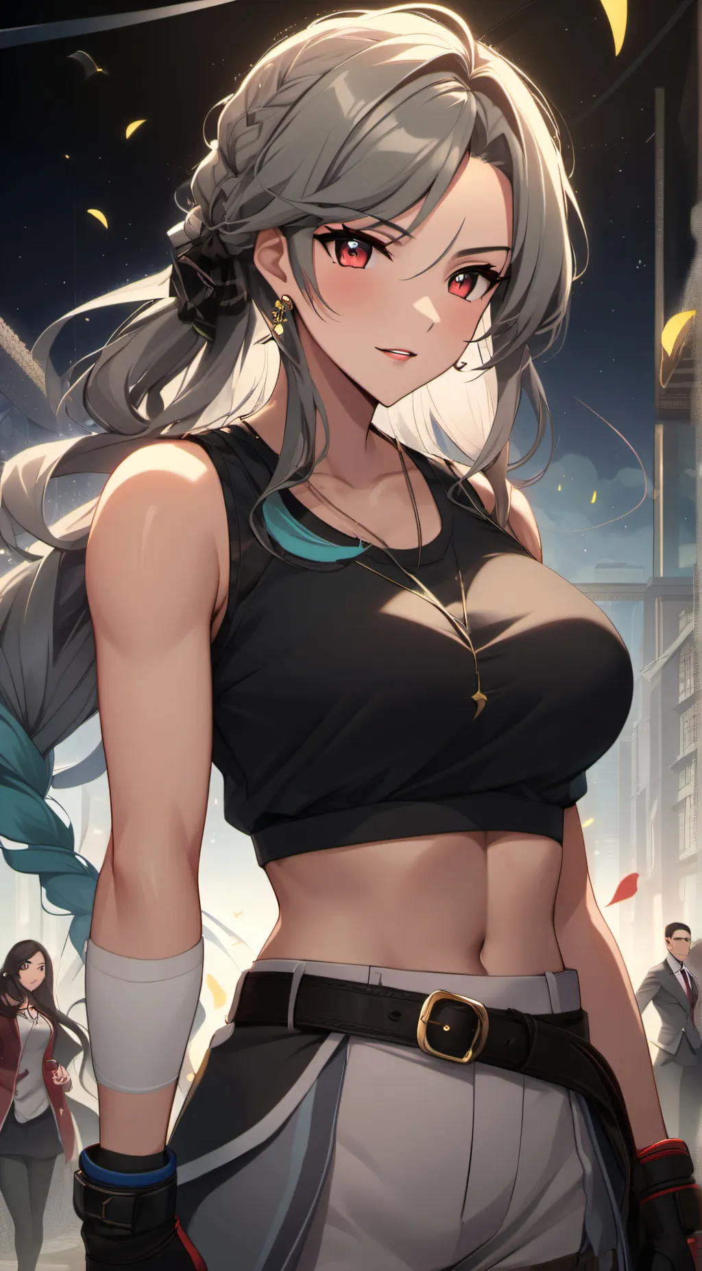 ai character: Holly background