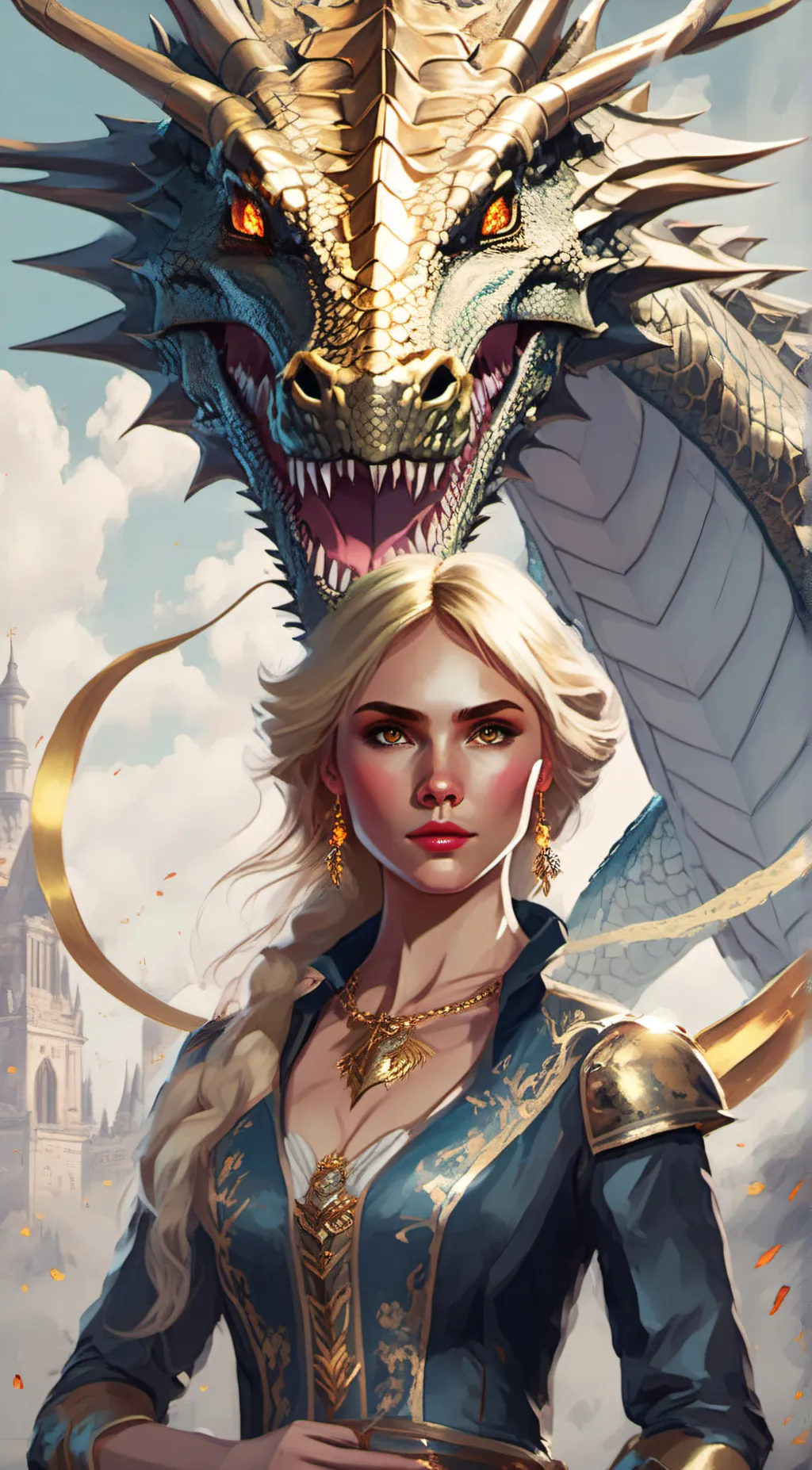 ai character: Asha  background