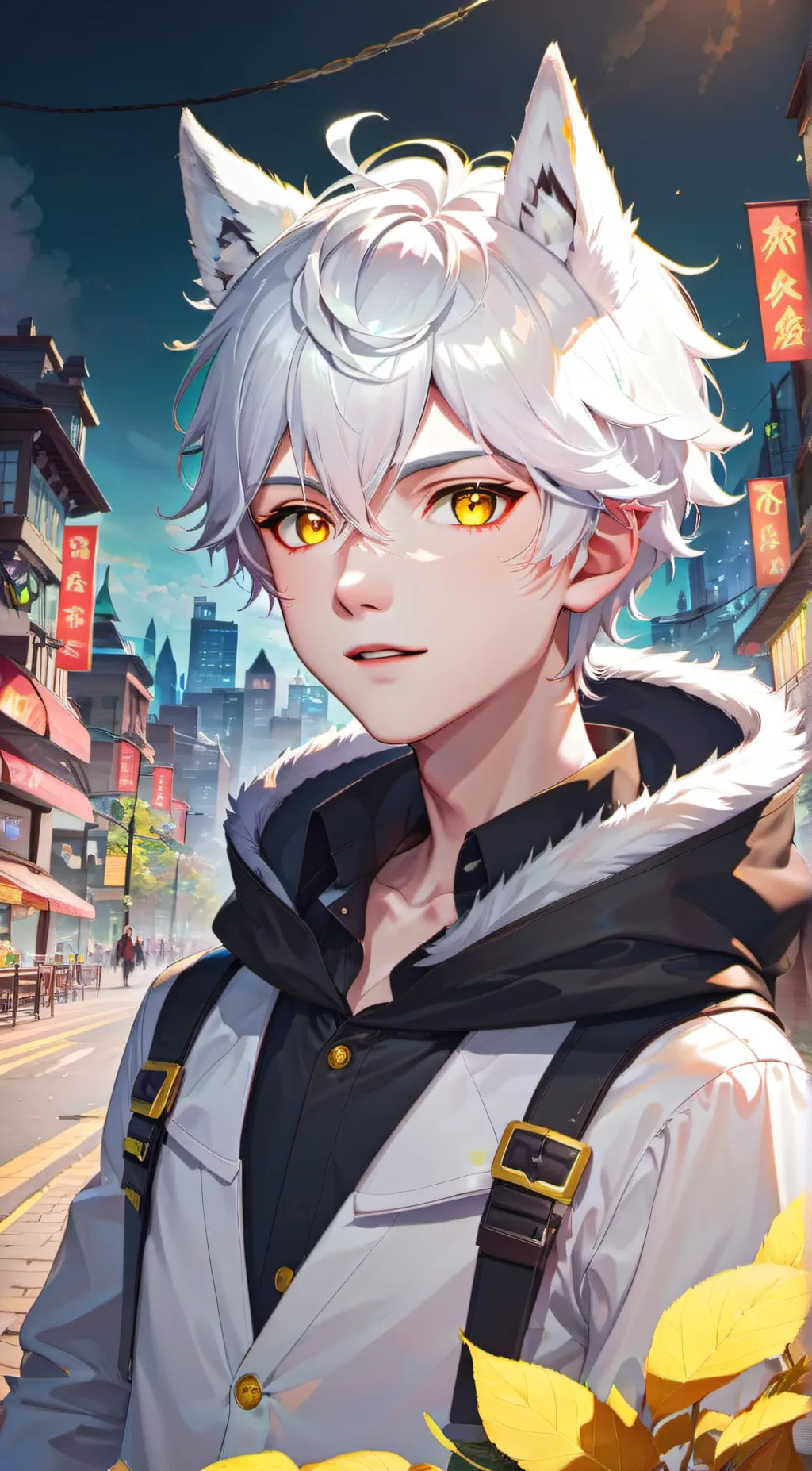 ai character: Frost background