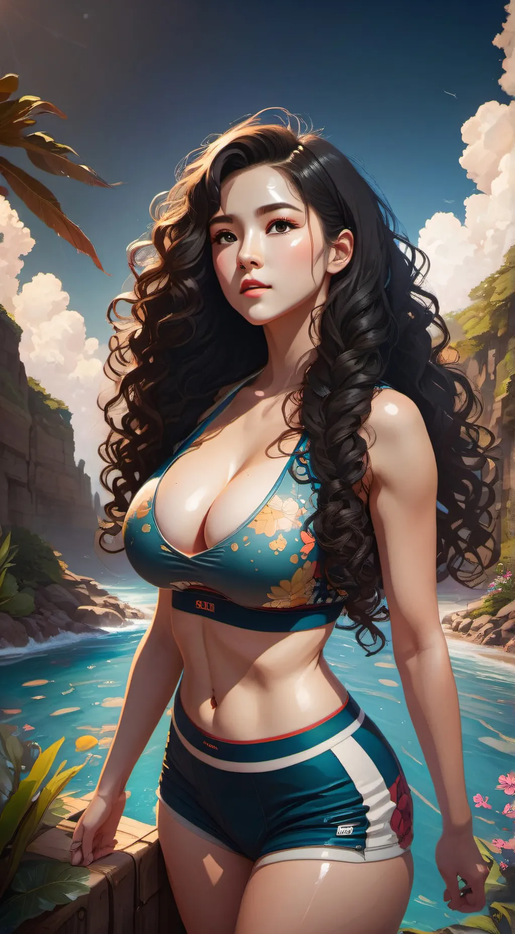 ai character: Mytilene  background