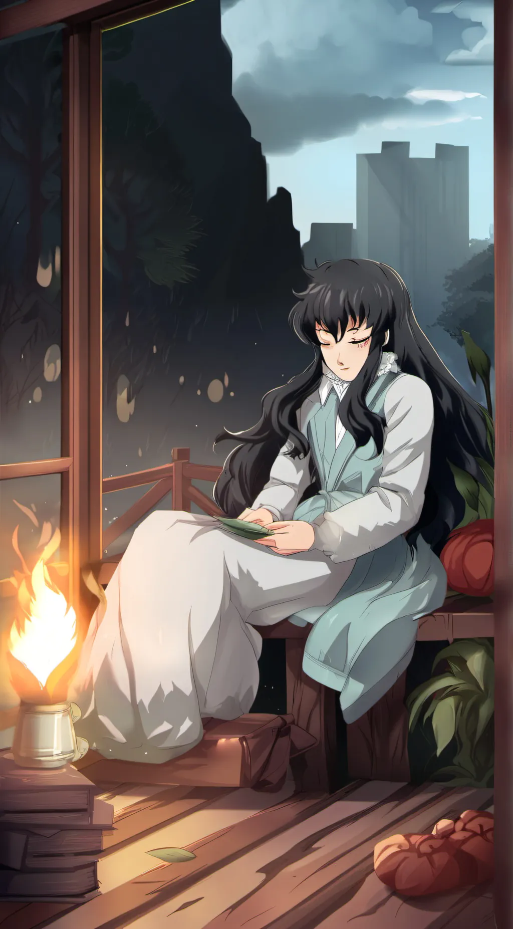 ai character: jinx background