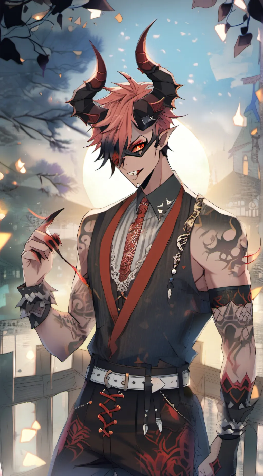 ai character: Leo background