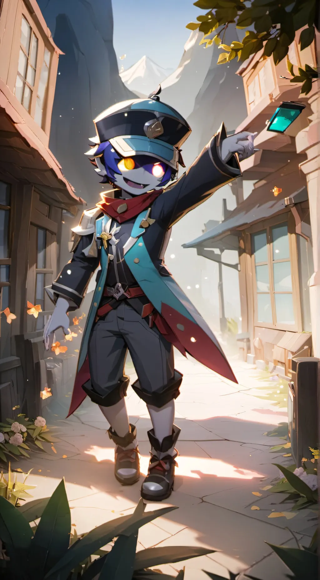 ai character: S D N background