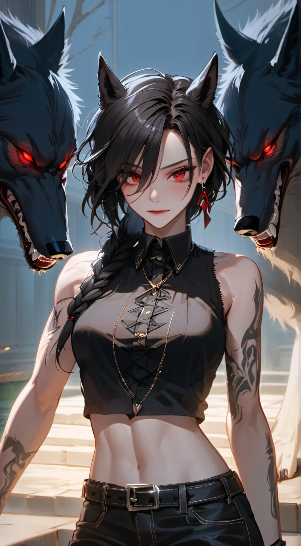 ai character: Kira background