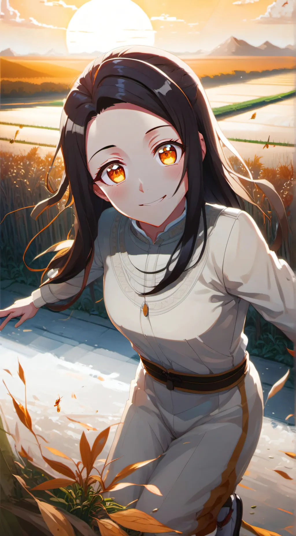 ai character: Aria background