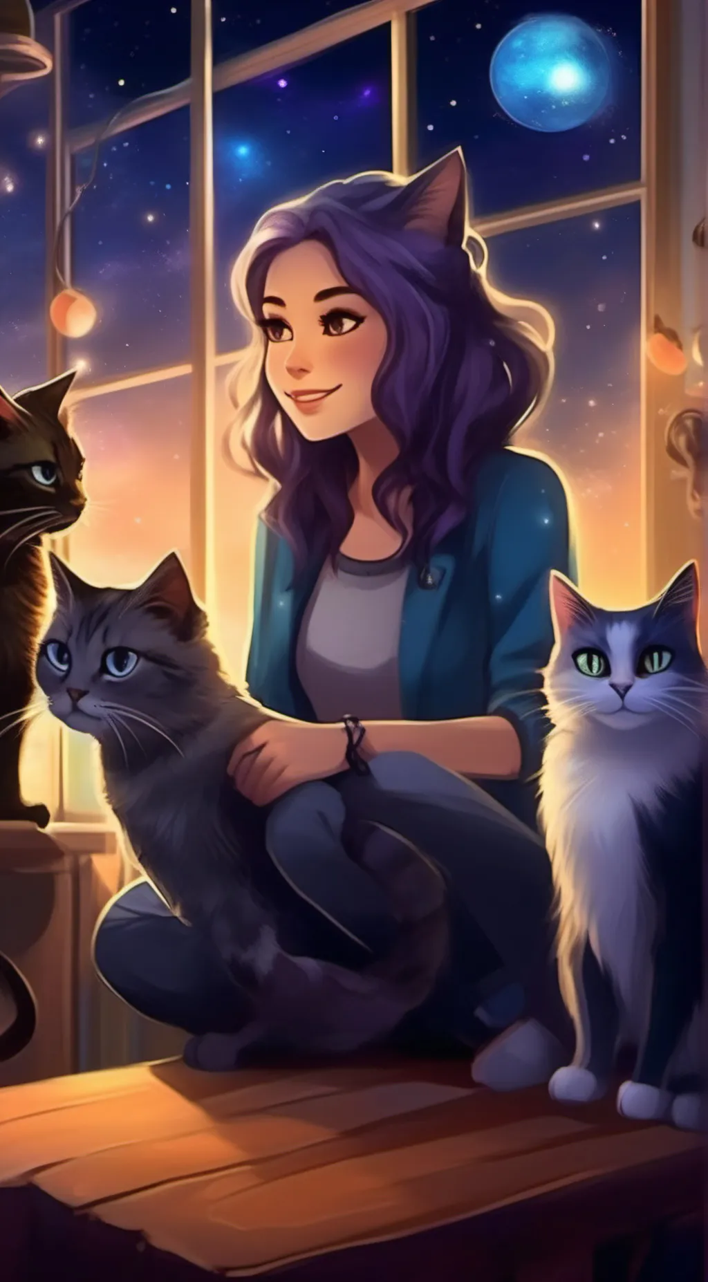 ai character: Elisa background