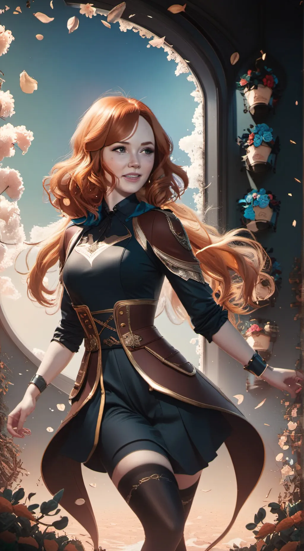 ai character: Carla  background