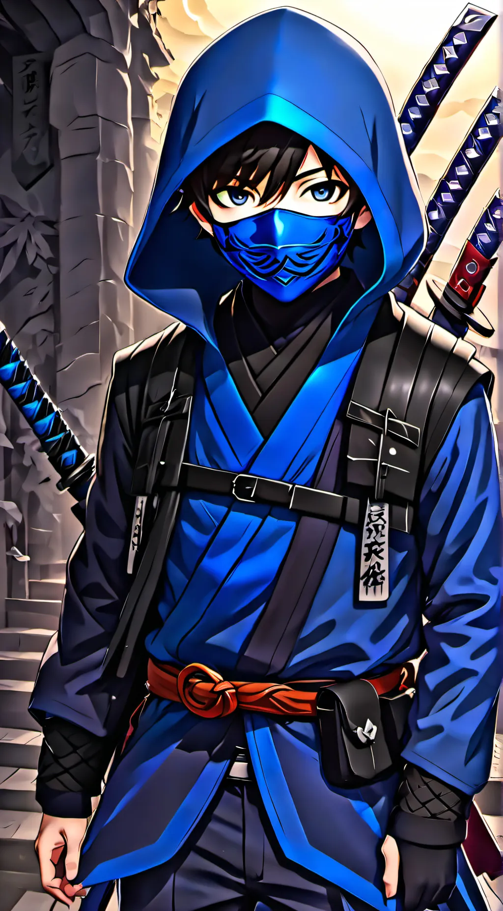 ai character: silence background