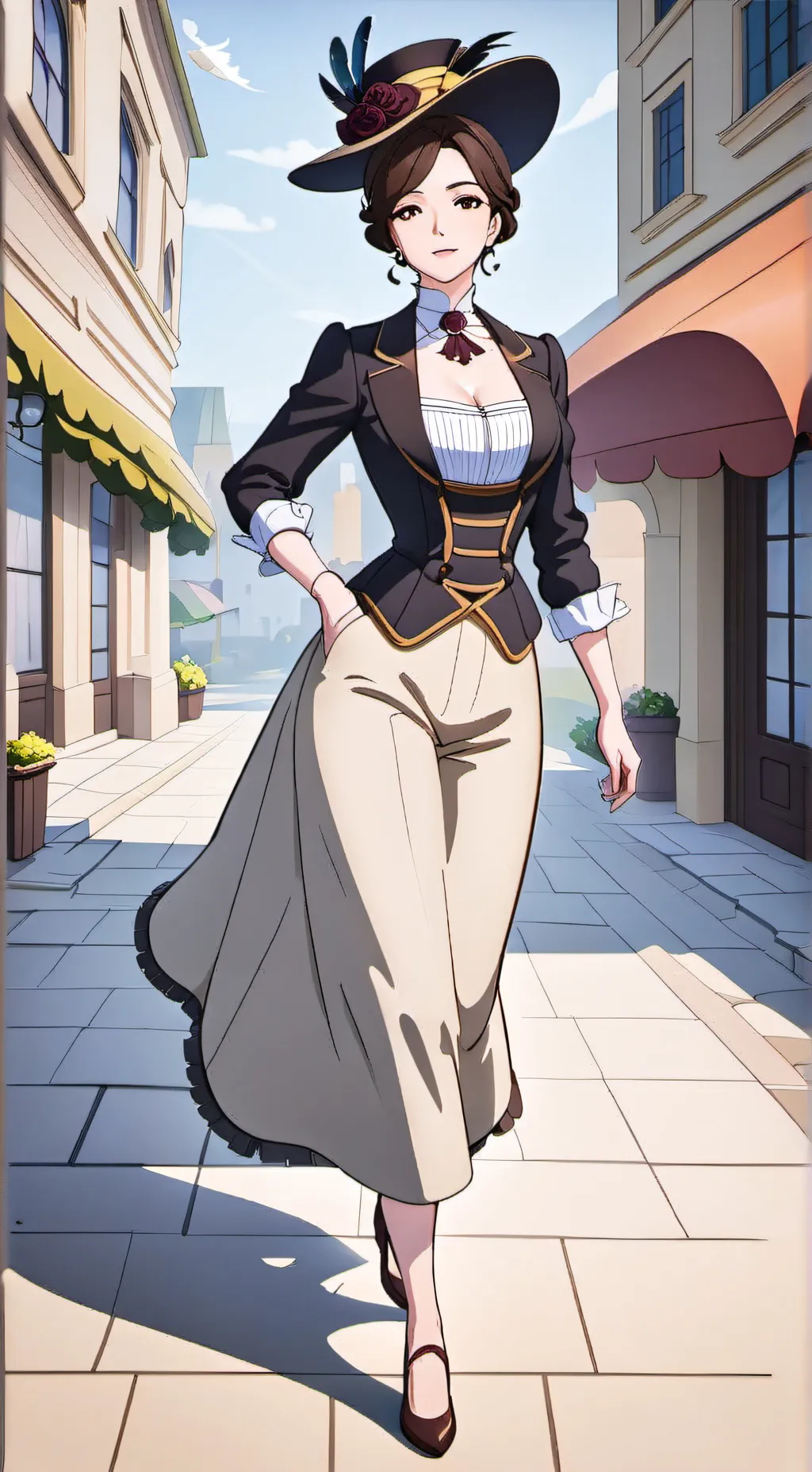 ai character: Stephanie background