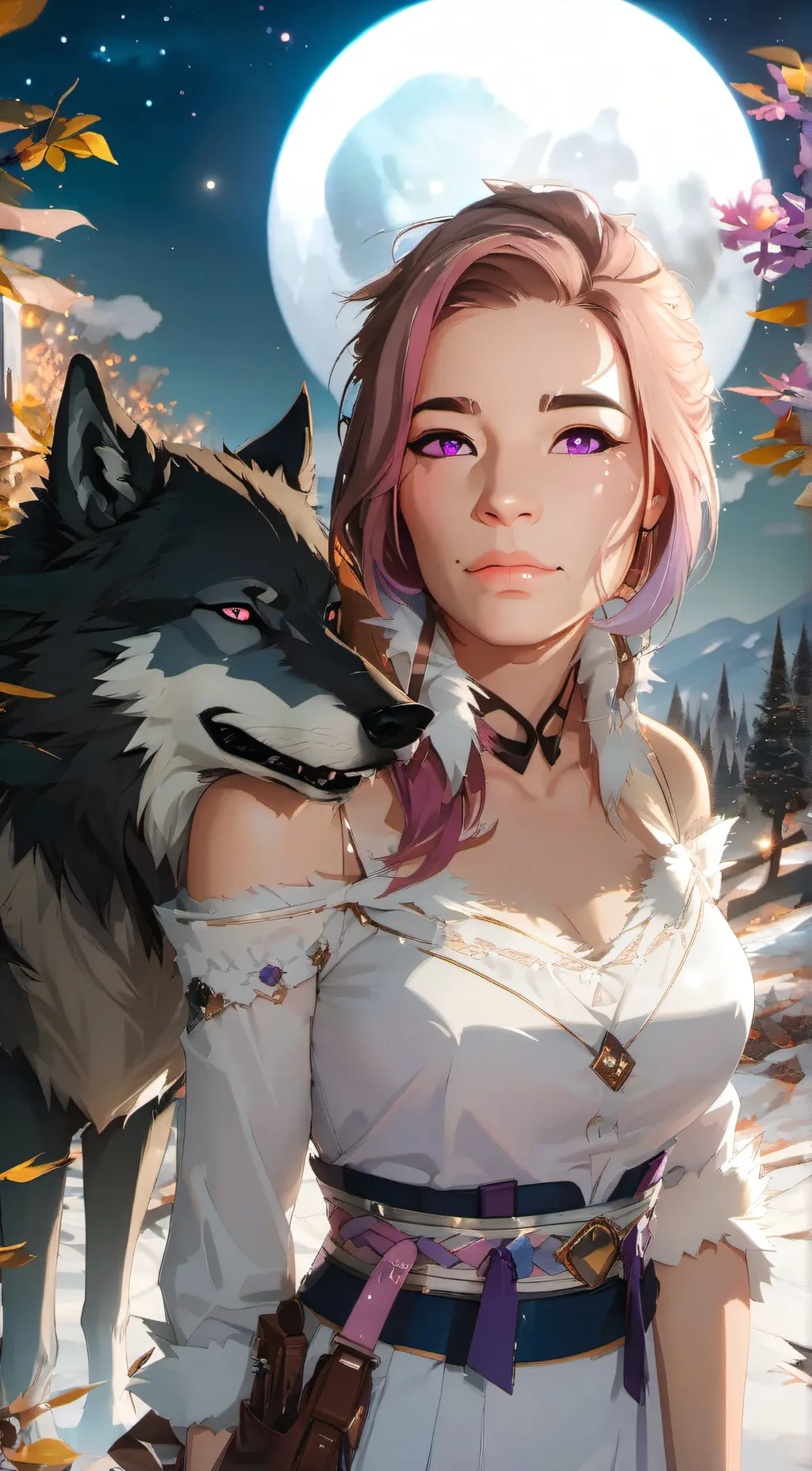 ai character: Aria background