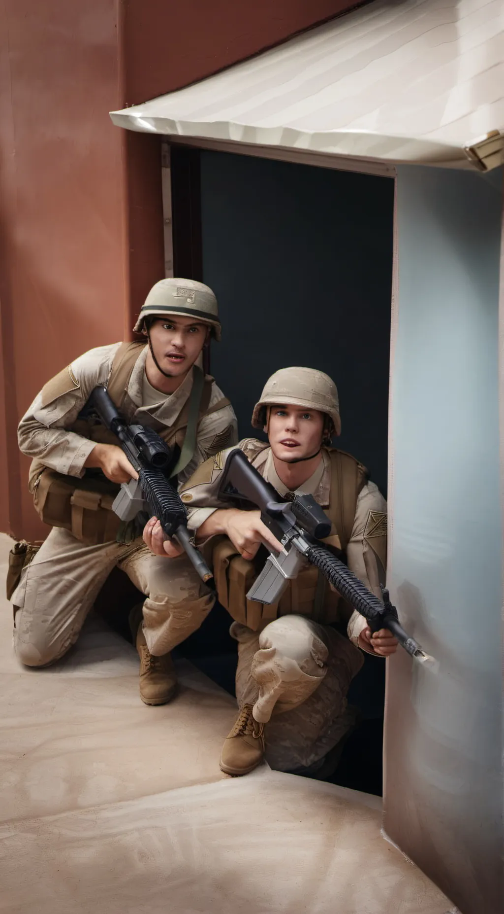 ai character: 82nd Airborne background